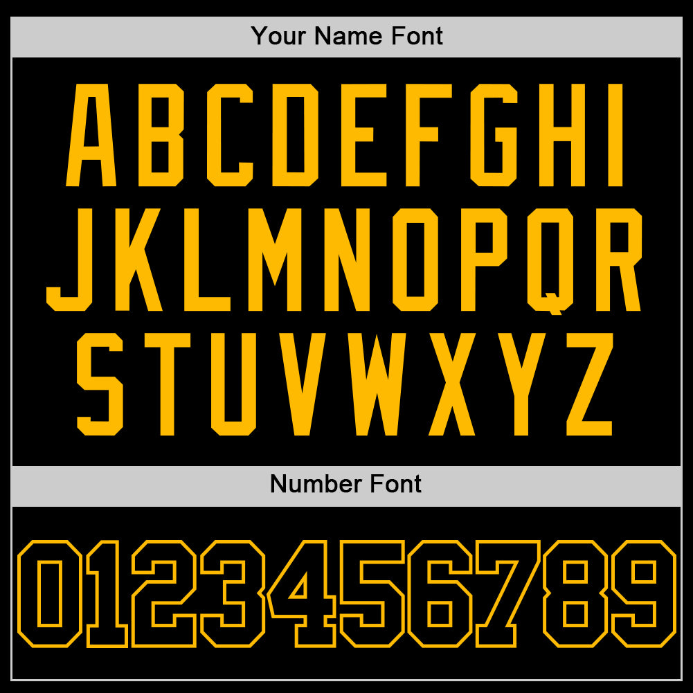 Custom Black Gold Authentic Basketball Jersey