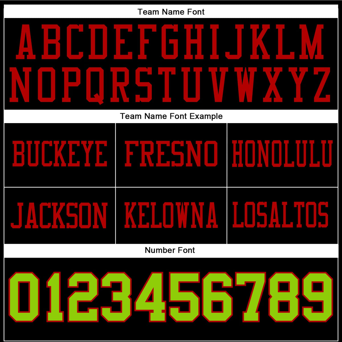 Custom Black Neon Green-Red Authentic Football Jersey