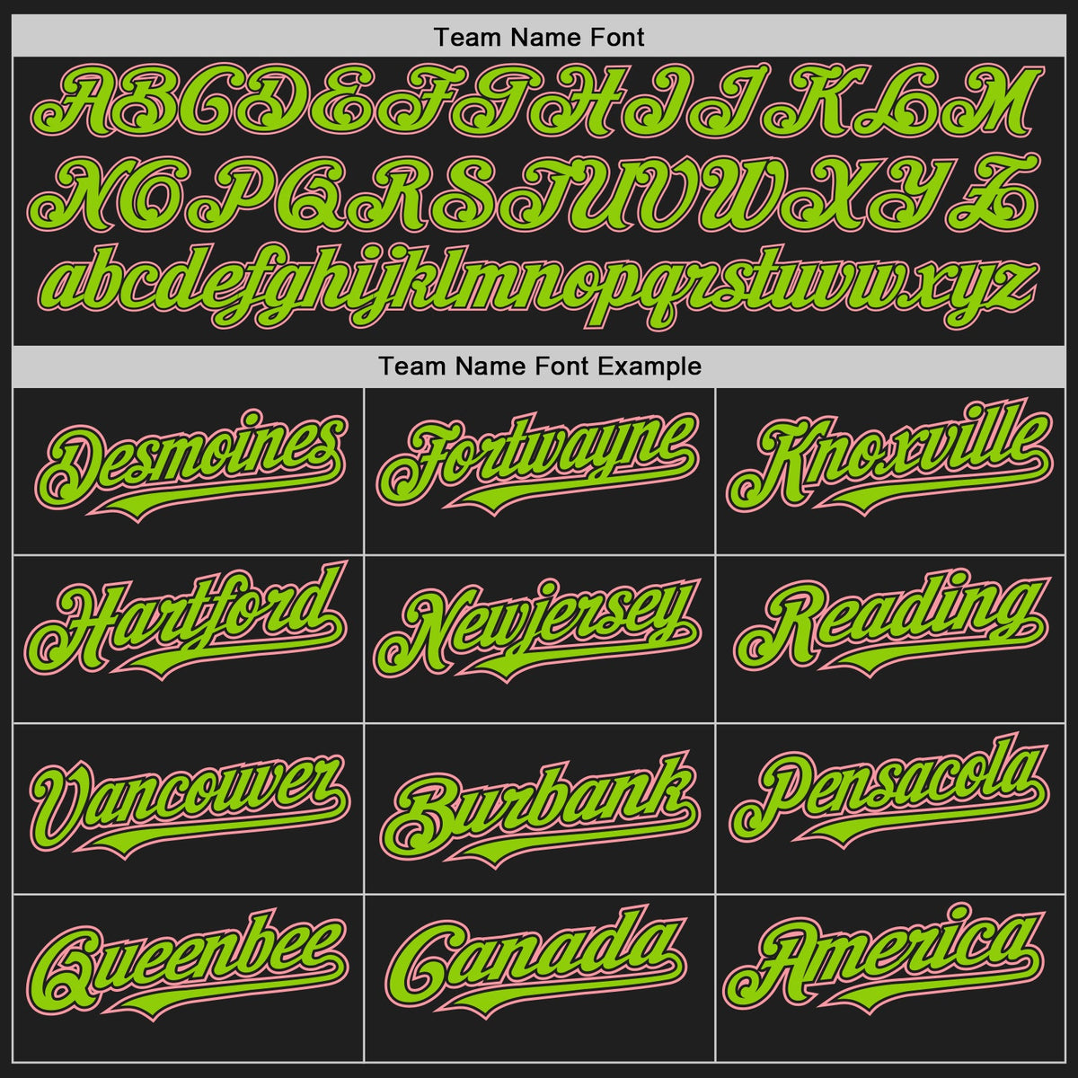 Custom Black Medium Pink-Neon Green Authentic Baseball Jersey