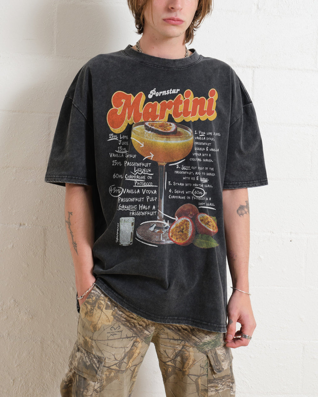 Pornstar Martini Oversized Tee