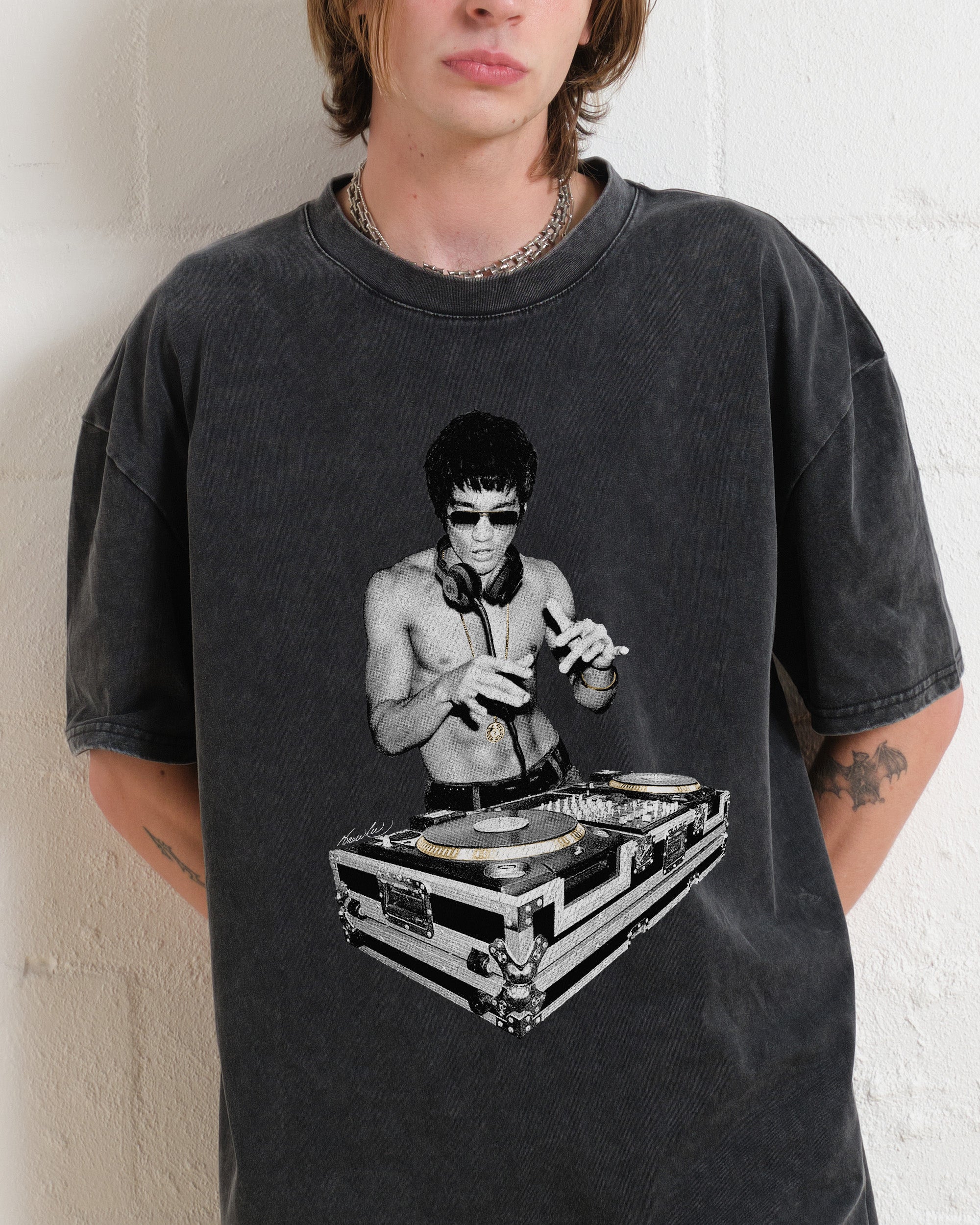 DJ Bruce Lee Oversized Tee