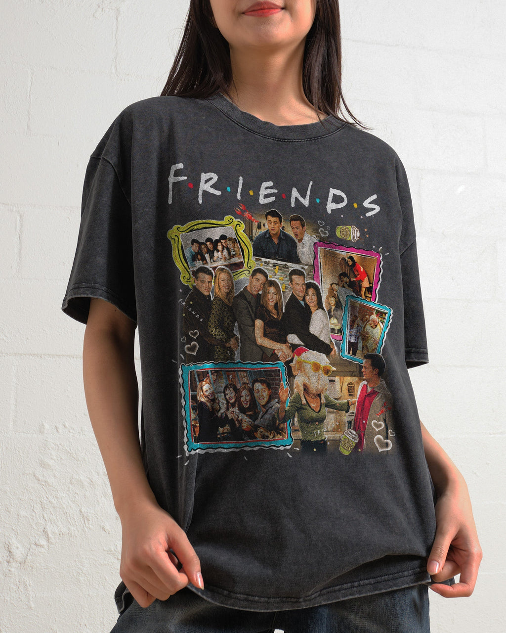 Friends Vintage Oversized Tee