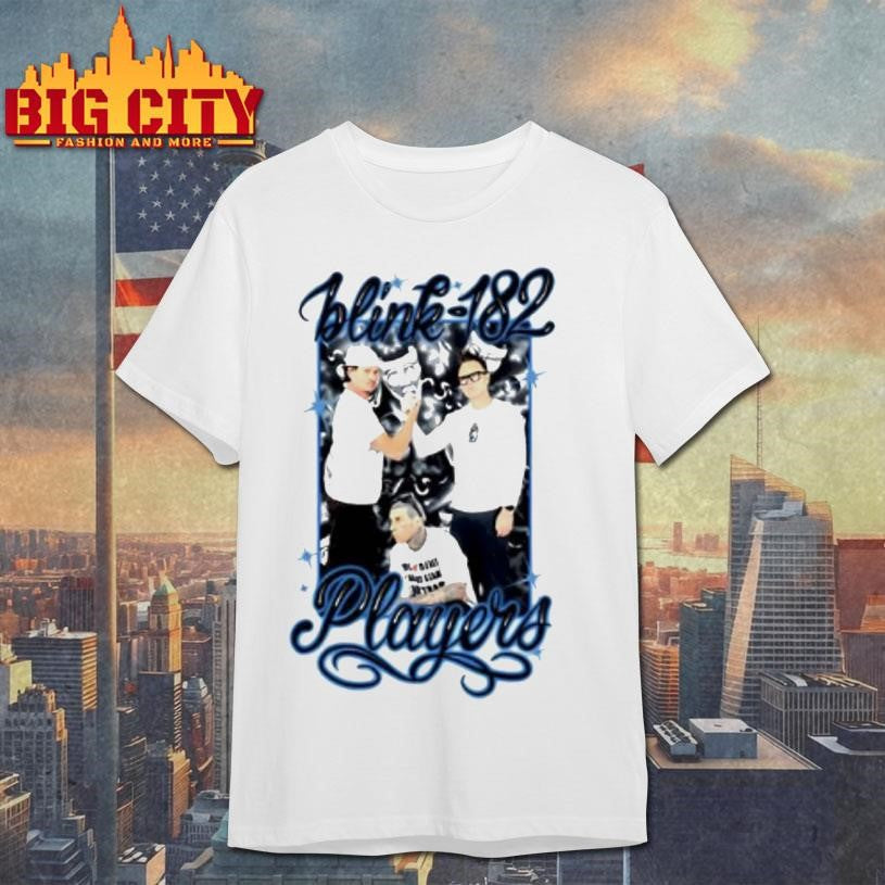 Blink 182 Players Graphic Shirt