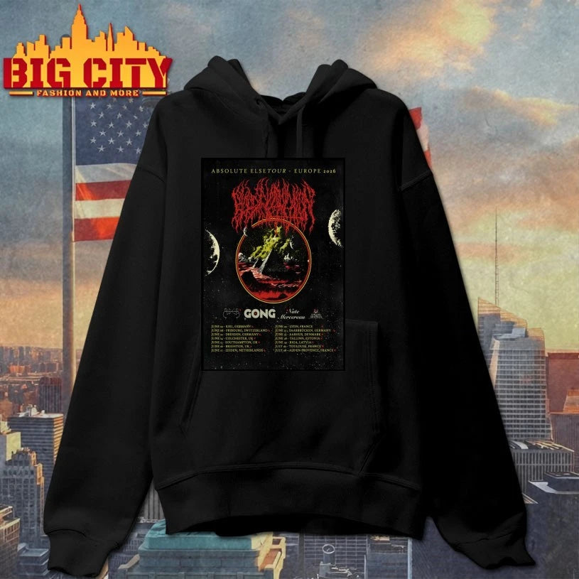 Blood Incantation Absolute Else Tour Europe 2026 Poster shirt
