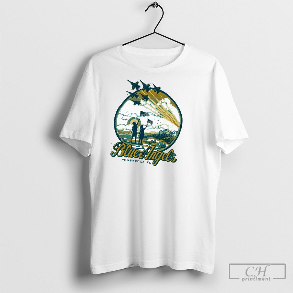 Blue Angels Beach Buzz Pensacola Fl Naval Aviation Museum Shirts