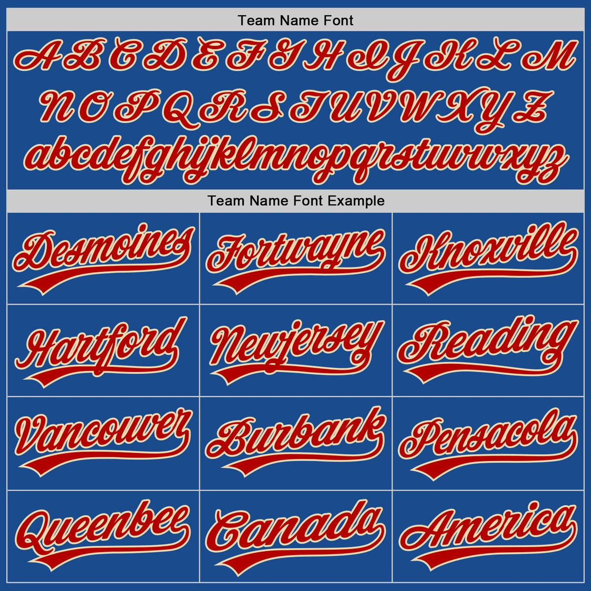 Custom Blue Red-Cream Authentic Throwback Baseball Jersey