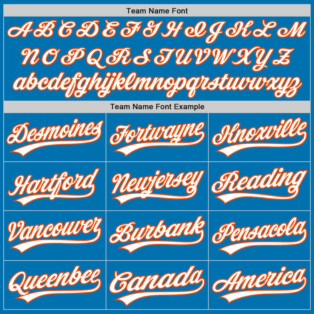 Custom Blue White-Orange Authentic Baseball Jersey