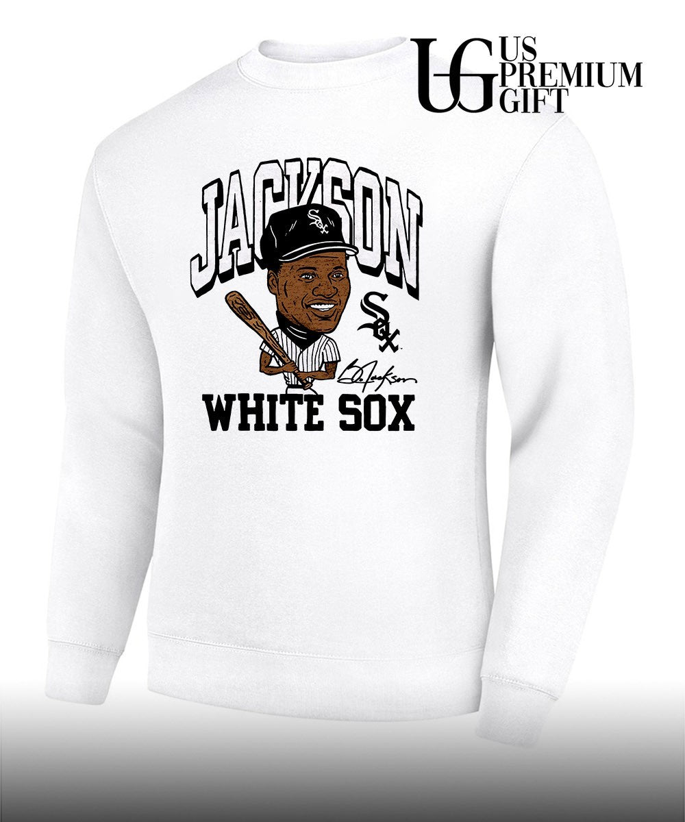 Bo Jackson Chicago White Sox baseball Cooperstown Collection signature caricature shirt
