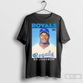 Bo Jackson Kansas City Royals 1986 Topps Baseball Card Player T Shirts