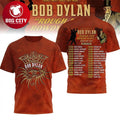 Bob Dylan Rough And Rowdy Ways Tour 2026 Two Sided Shirt
