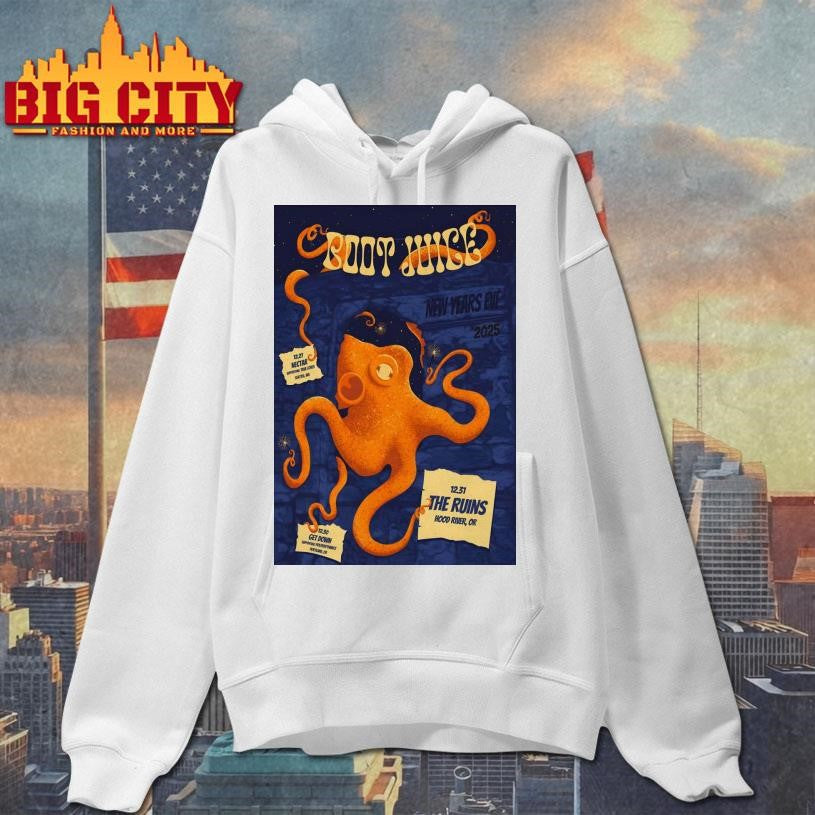 Boot Juice Dec 31 2025 In Hood River OR Poster Shirt