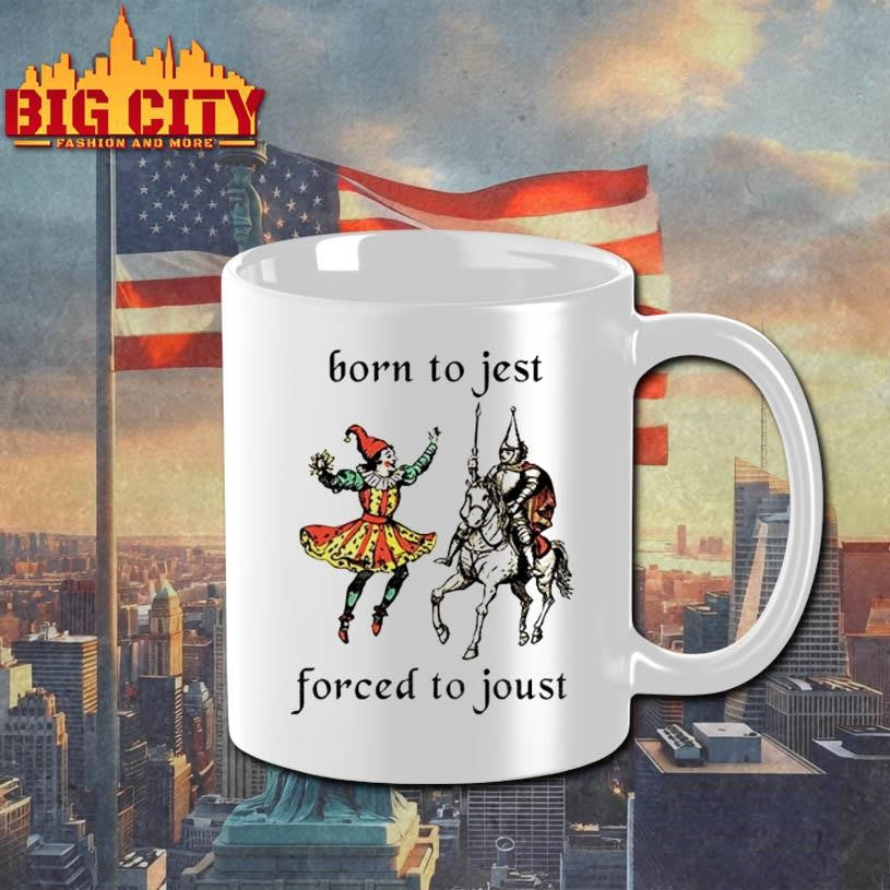 Born To Jest Forced To Joust Graphic Meme Knight Shirt