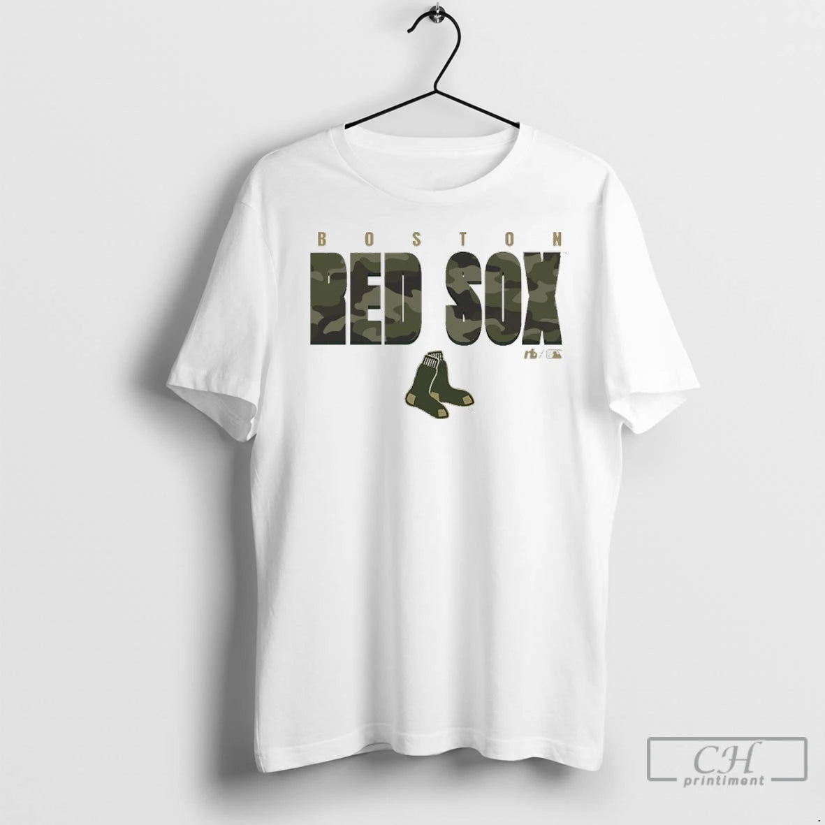 Boston Red Sox Camo Mlb Postseason 2025 T Shirts