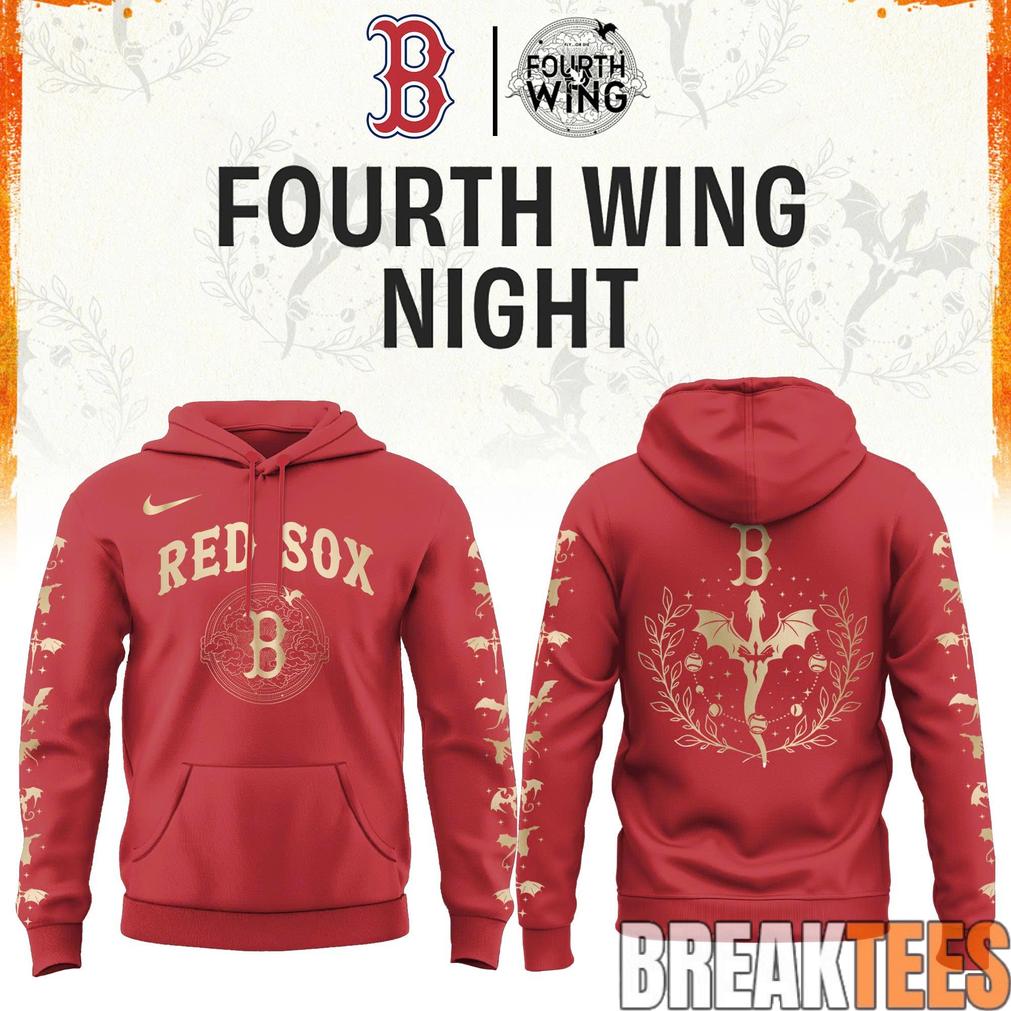 Boston Red Sox Fourth Wings Night 2026 Limited Hoodie