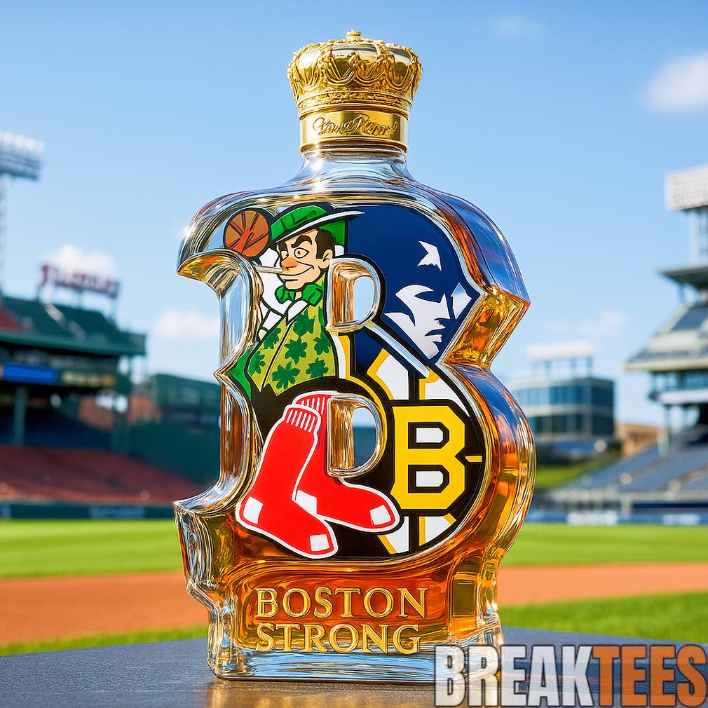 Boston Sport Teams ‘Boston Strong’ Limited Edition Whiskey Bottle