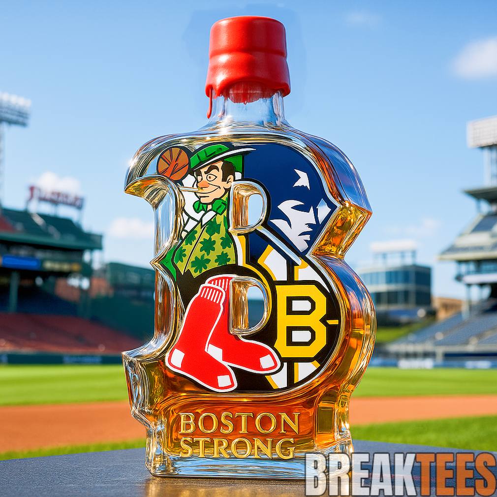 Boston Sport Teams ‘Boston Strong’ Limited Edition Whiskey Bottle