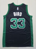 Boston Celtics #33 Larry Bird Celtics 33 Black s-xxl Style 1