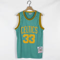 Boston Celtics #33 Larry Bird Celtics 33 Green Edition Style 2
