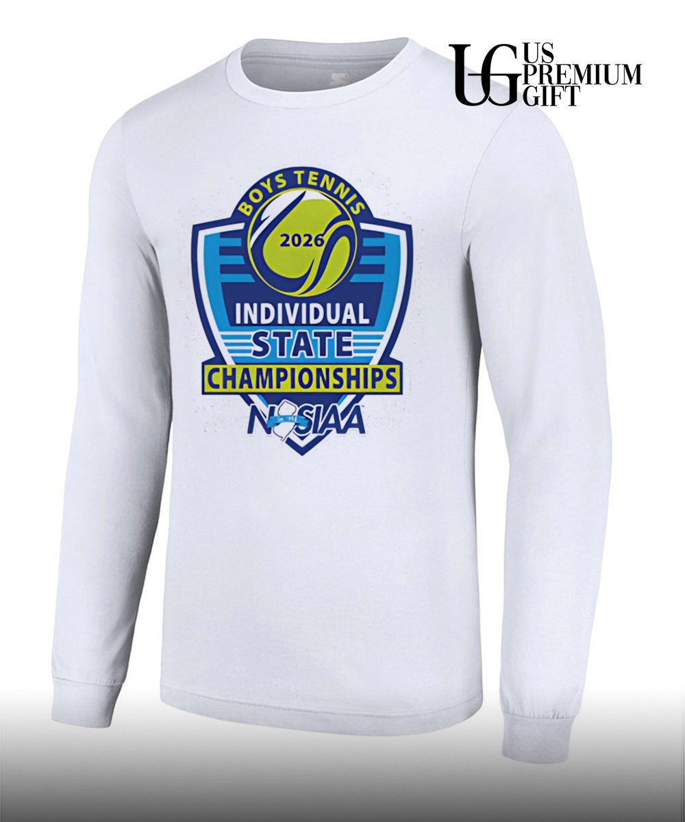 Boys Tennis Individual State Championships NJSIAA 2026 shirt
