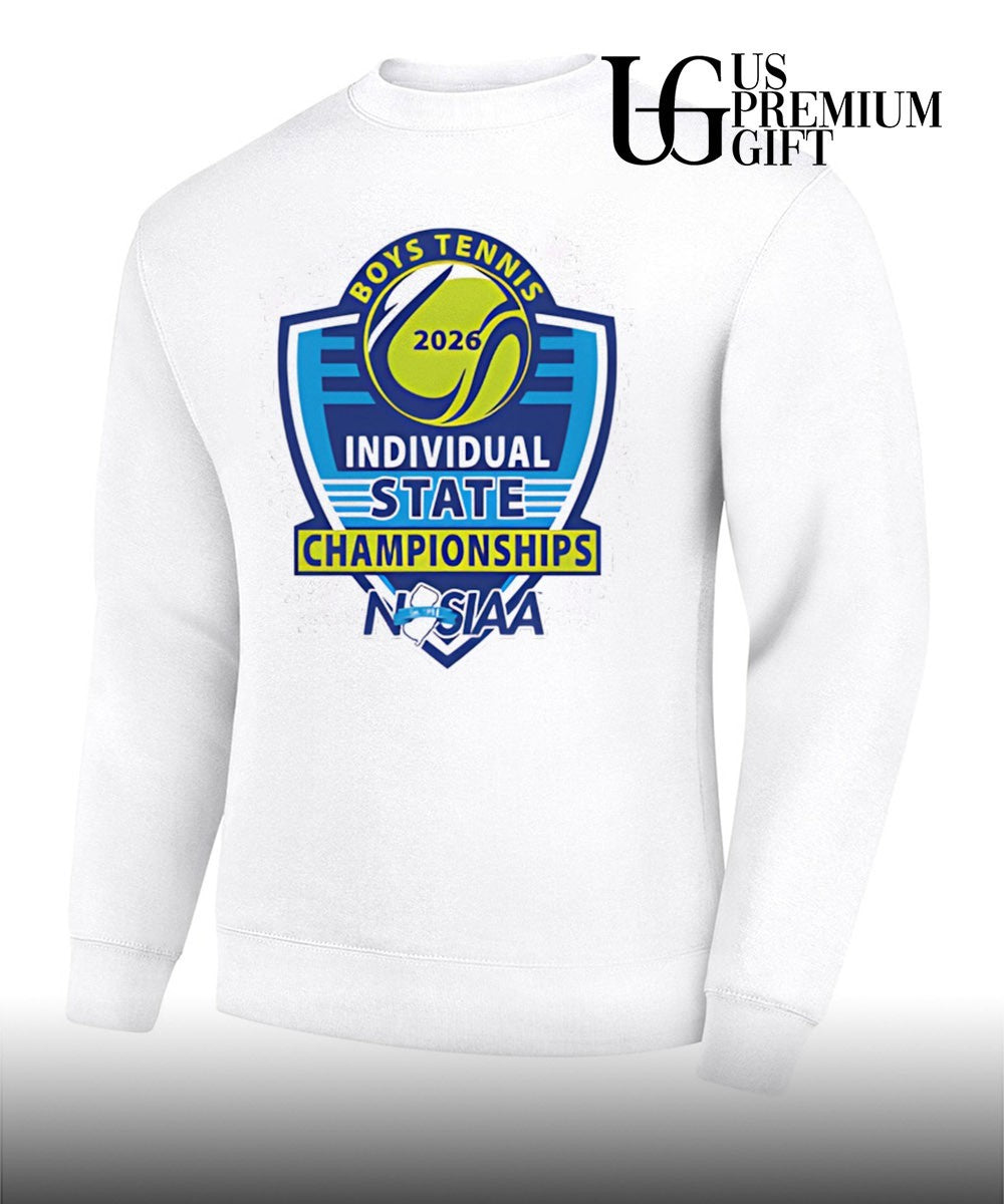 Boys Tennis Individual State Championships NJSIAA 2026 shirt
