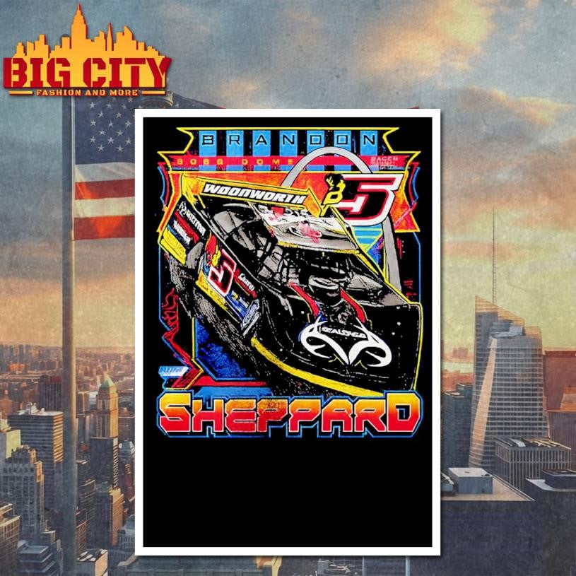 Brandon Sheppard 2025 Dome Dennis G Woodworth Car Racing Shirt