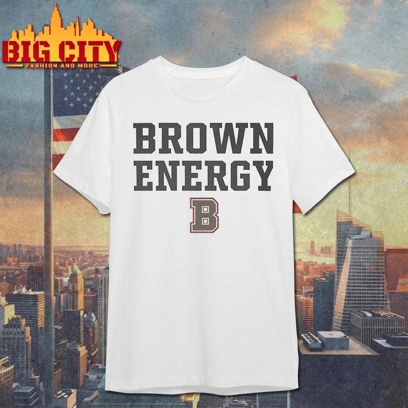 Brown Bears Brown Energy B logo shirt