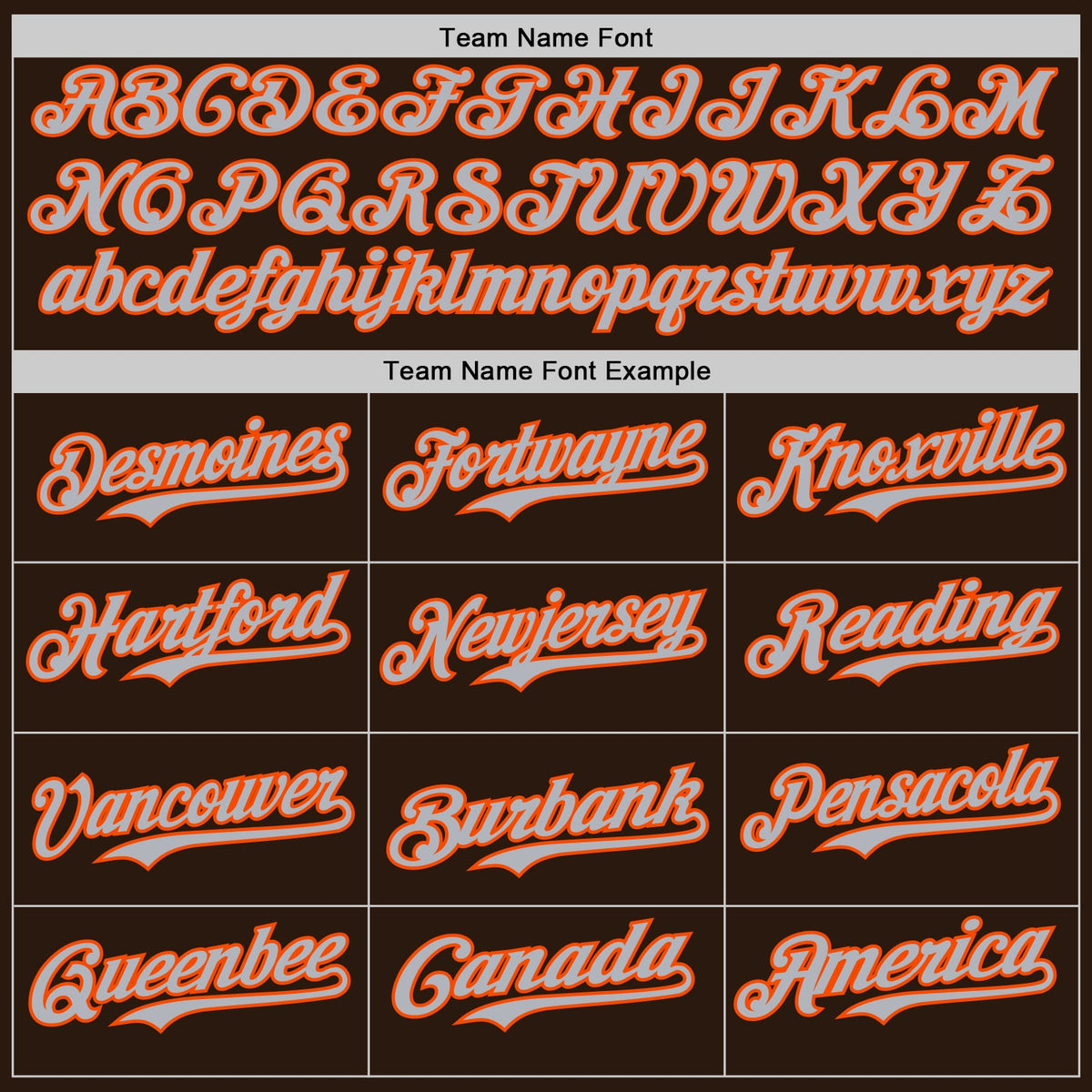 Custom Brown Orange-Gray Authentic Baseball Jersey