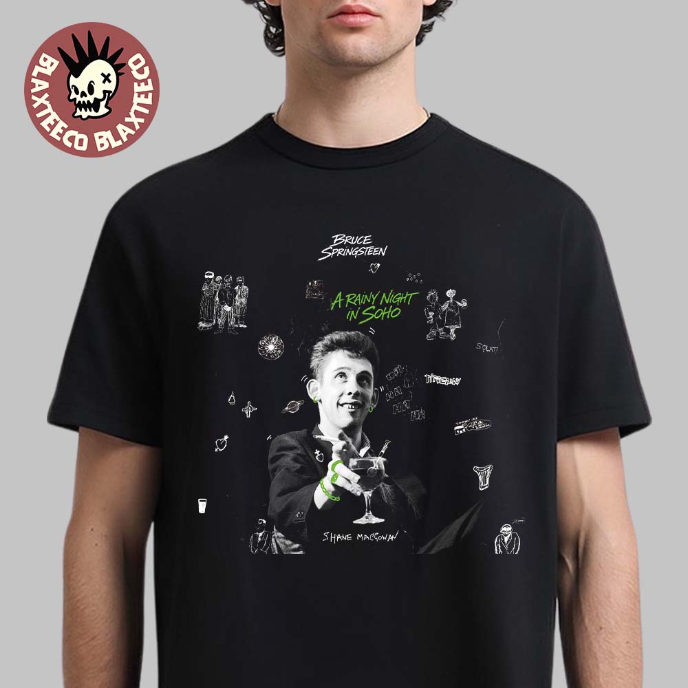 Bruce Springsteen A Rainy Night In Soho T-Shirt