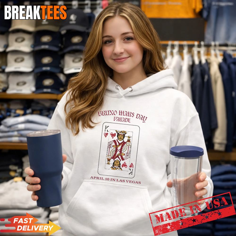 Bruno Mars Day Parade The Romantic Tour April 10 Las Vegas t-shirt