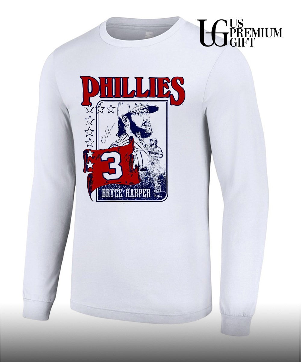 Bryce Harper 03 player Philadelphia Phillies baseball Player signature shirt