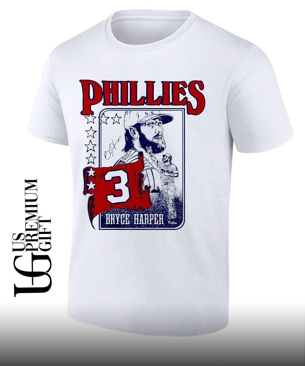 Bryce Harper 03 player Philadelphia Phillies baseball Player signature shirt