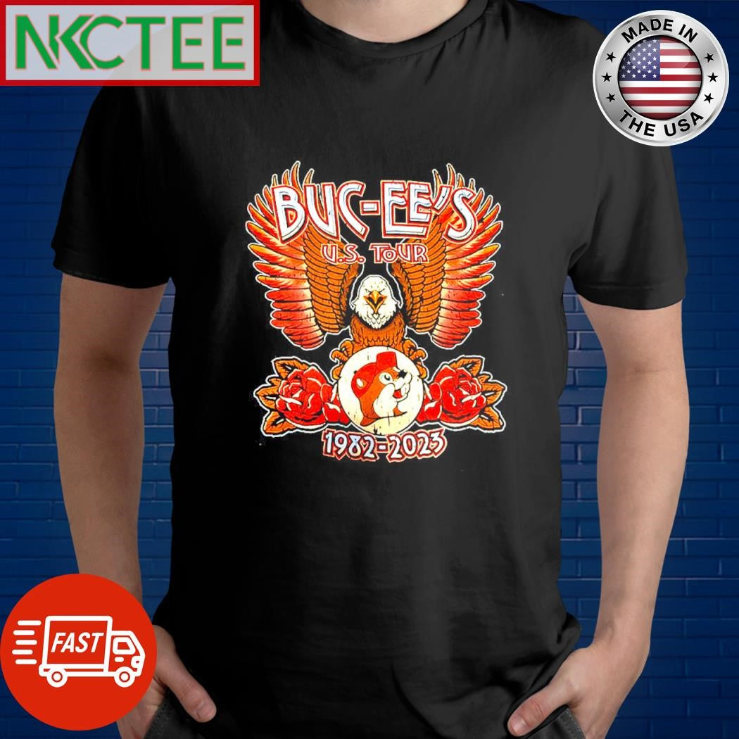 Buc-ee’s US Tour 1982-2023 eagle shirt