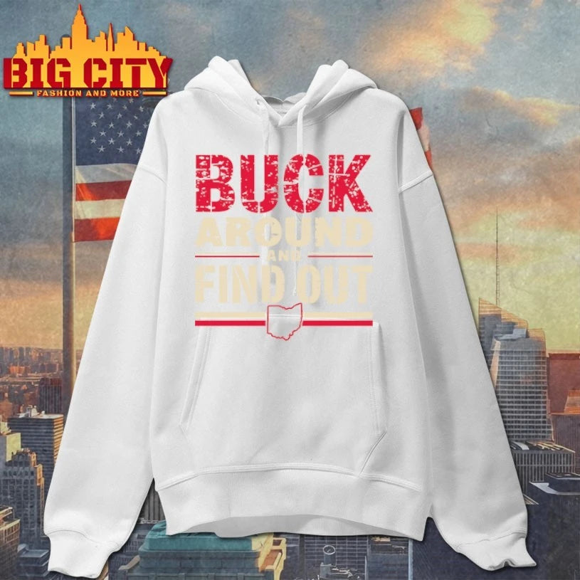 Buck Around And Find Out Ohio Map shirt