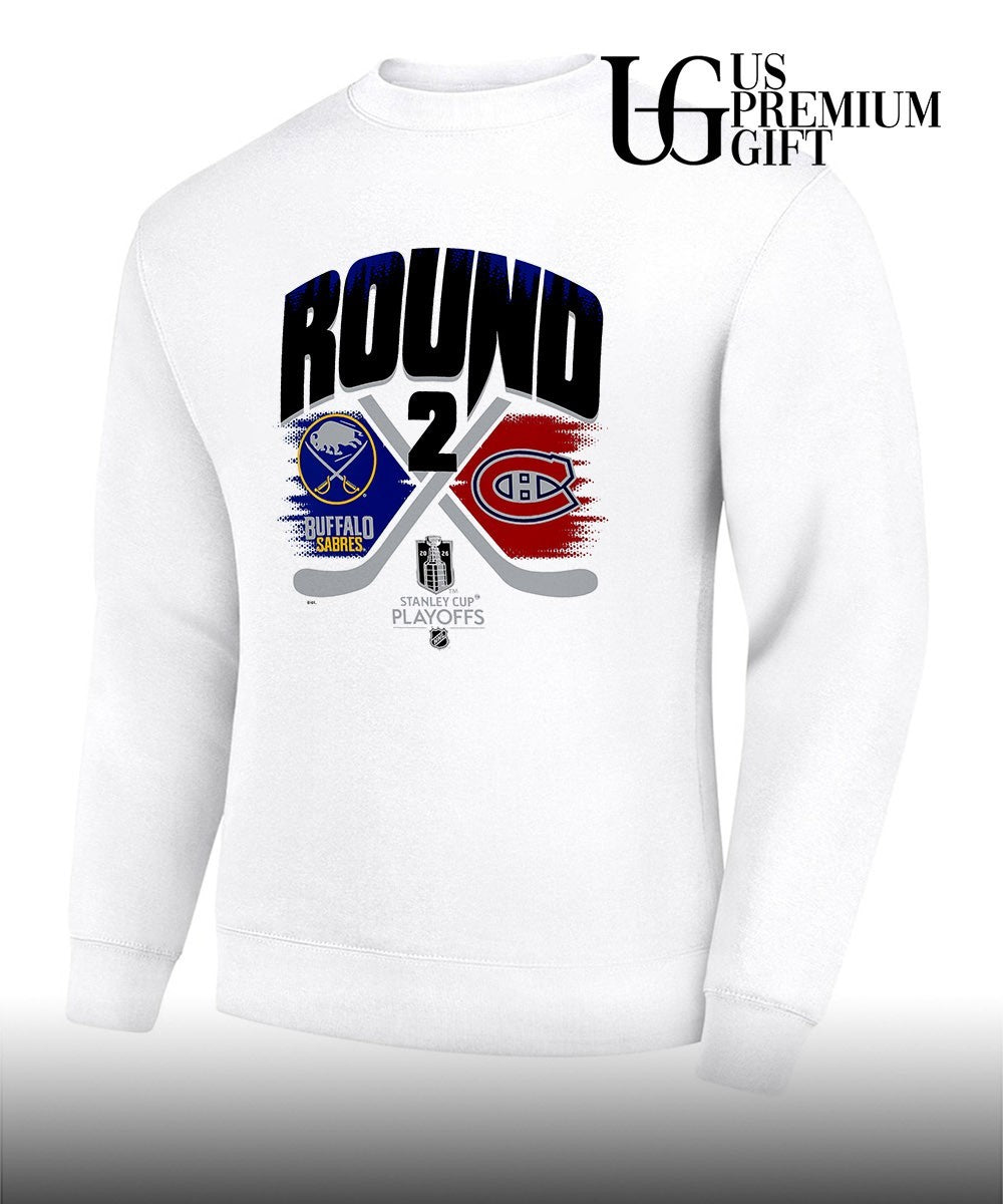Buffalo Sabres vs Montreal Canadiens 2026 Stanley Cup Playoffs Round two Matchup shirt
