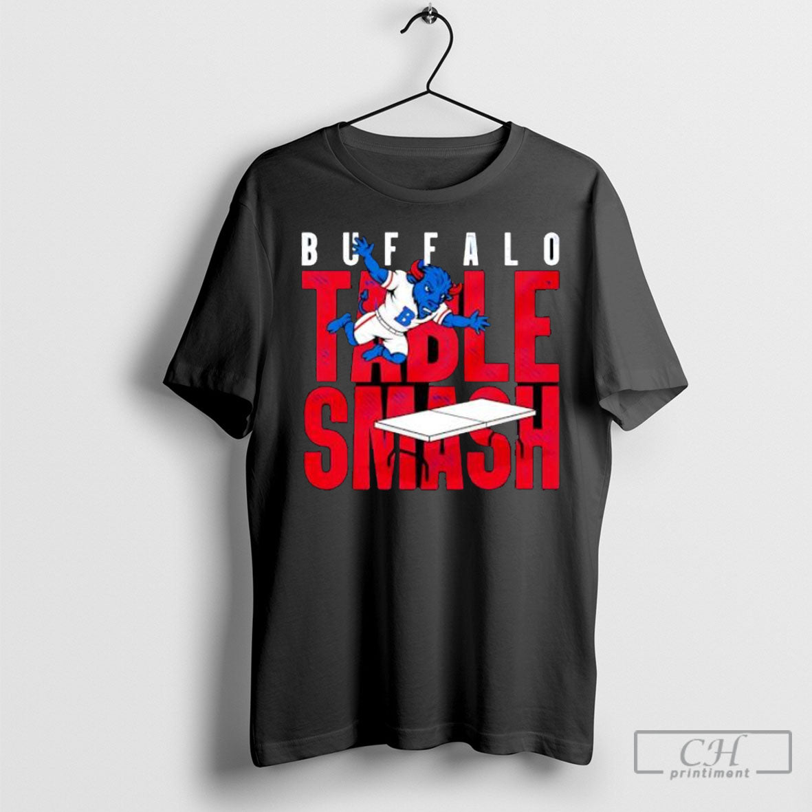 Buffalo Table Smash Mascot Shirt Tee
