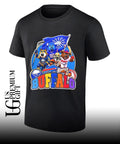 Buffalo sports mascot Squad flag shirt