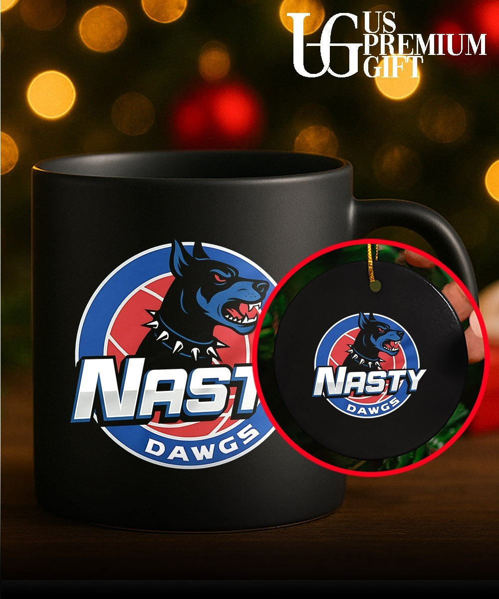 Bulldog Nasty Dawgs Detroit Pistons NBA mascot shirt