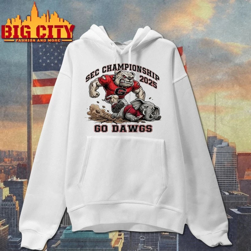 Official Bulldogs 2025 SEC Champions Go Dawgs shirt