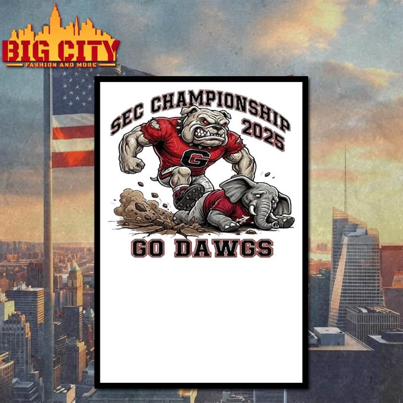 Bulldogs 2025 SEC Champions Go Dawgs Shirt