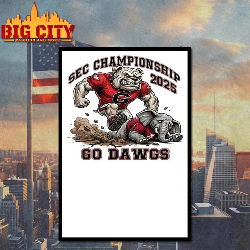 Official Bulldogs 2025 SEC Champions Go Dawgs shirt