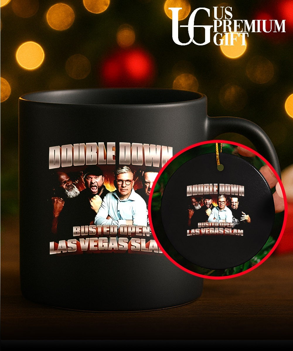 Busted open double down Vegas T-shirt