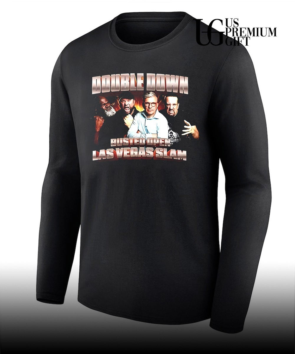 Busted open double down Vegas T-shirt