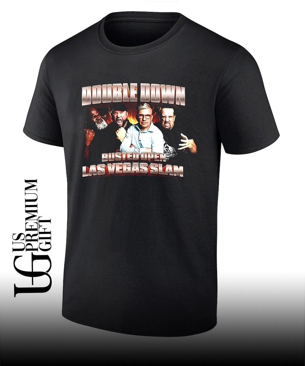 Busted open double down Vegas T-shirt