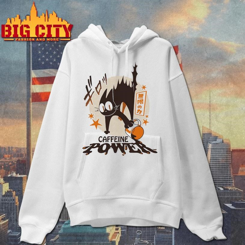 Caffeine Power Cat shirt