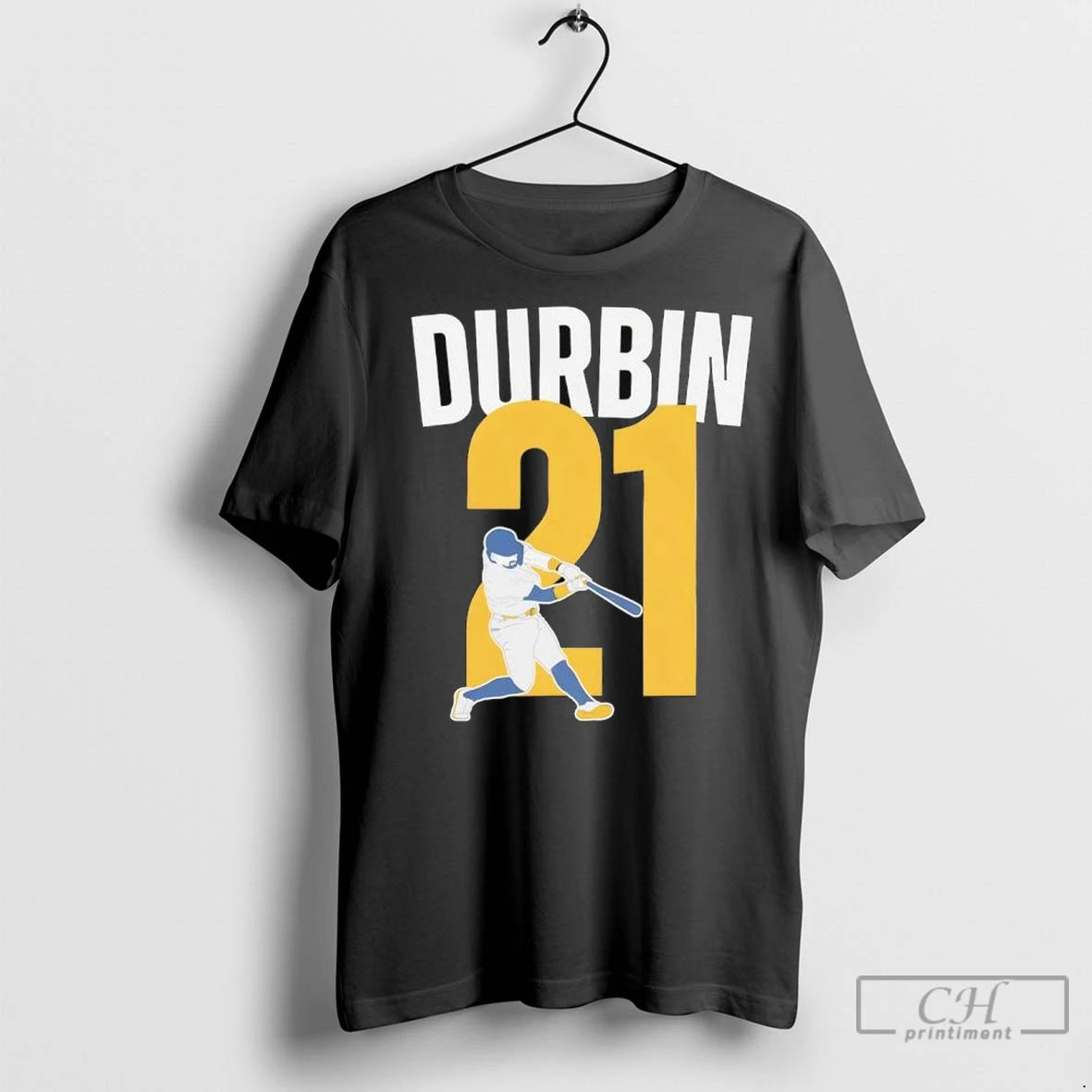 Caleb Durbin Milwaukee Brewers 21 Baseball Mlb T Shirts