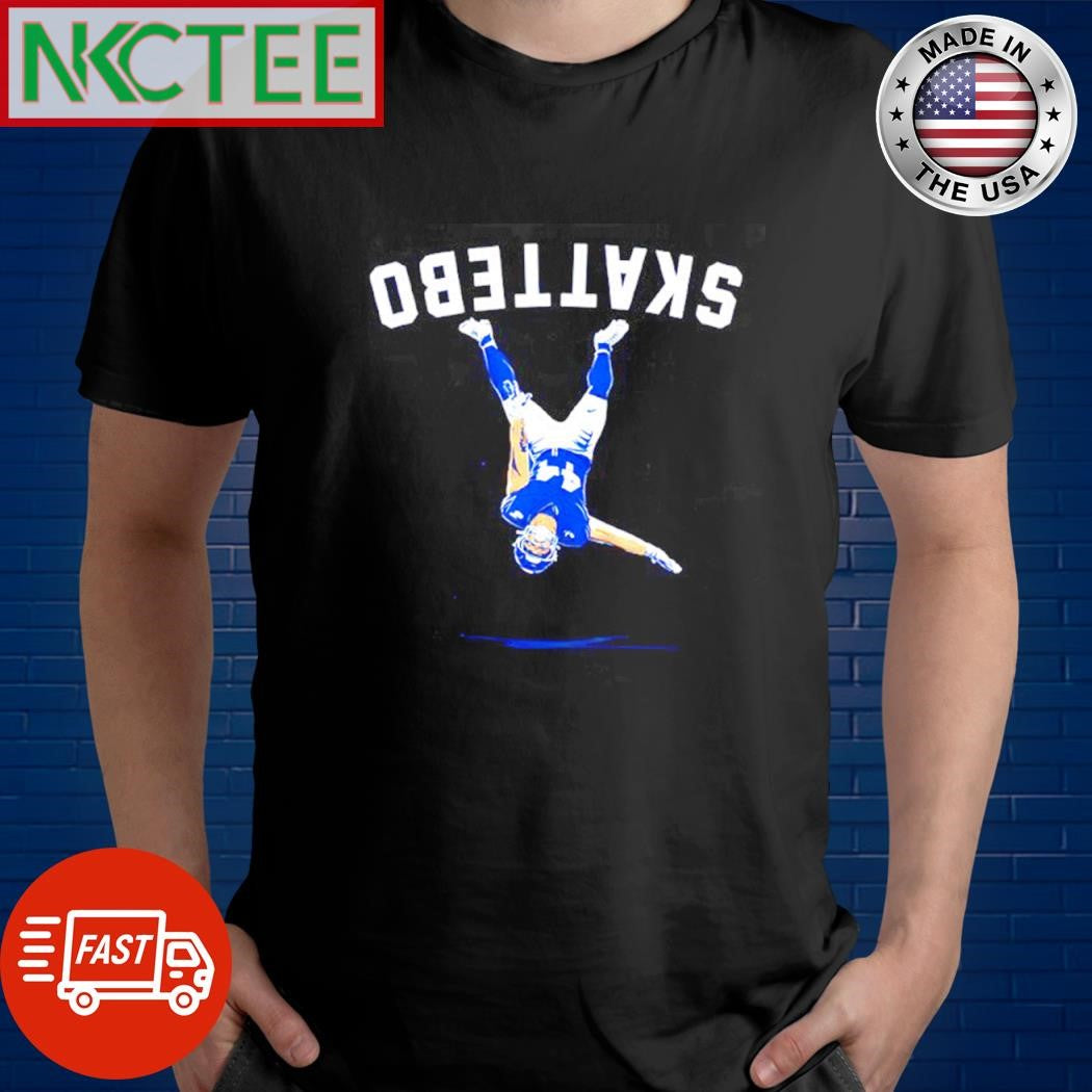 Cam Skattebo TD Flip New York Giants upside down shirt
