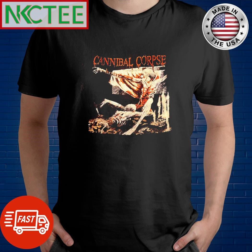 Cannibal Corpse horror paint shirt