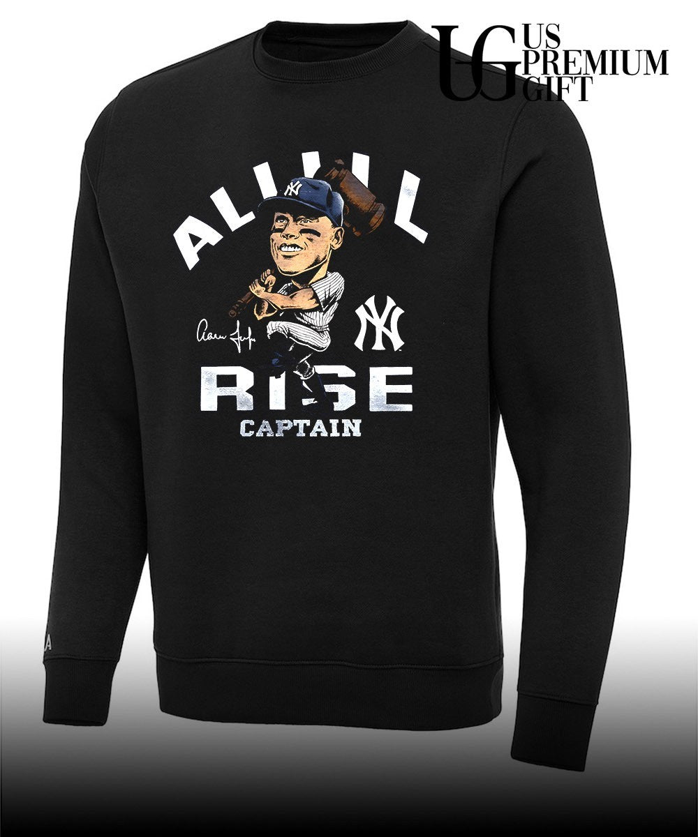 Captain All Rise Aaron Judge player New York Yankees baseball caricature shirt