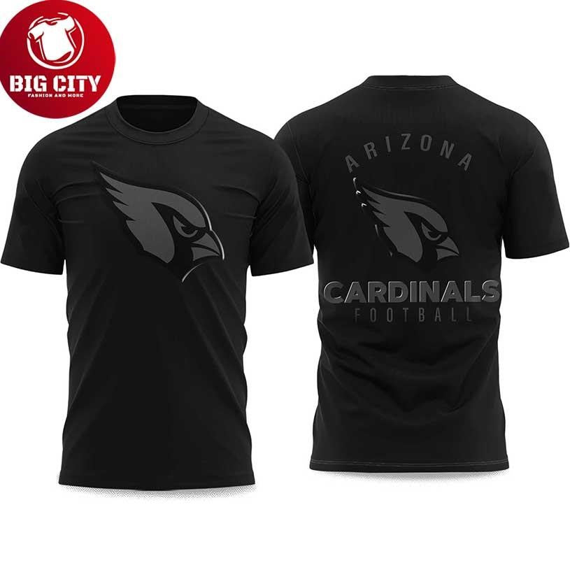 Cardinals Back In Black 2025 Two Sided Shirt
