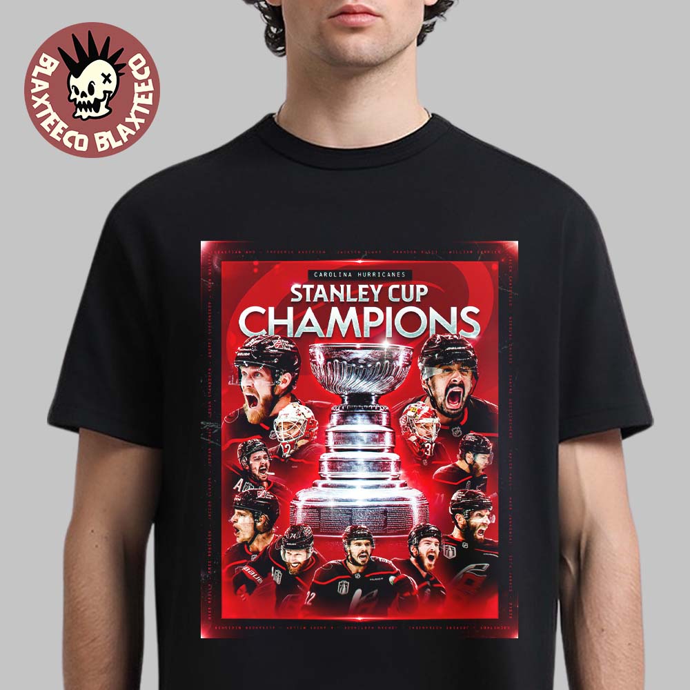 Carolina Hurricanes 2026 NHL Stanley Cup Champions Premium T-Shirt